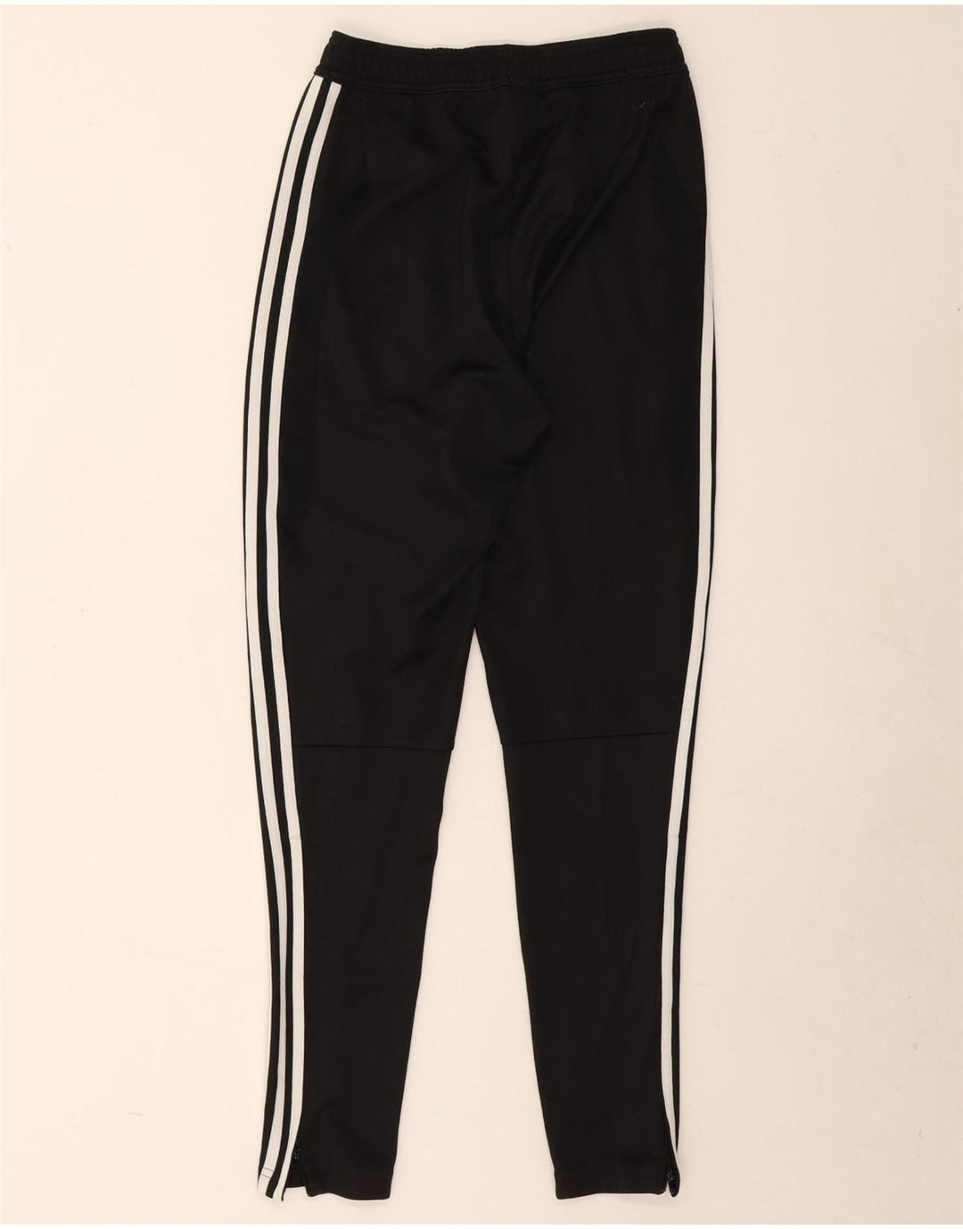 Pantaloni della tuta da donna Adidas UK 4 XS poliestere nero