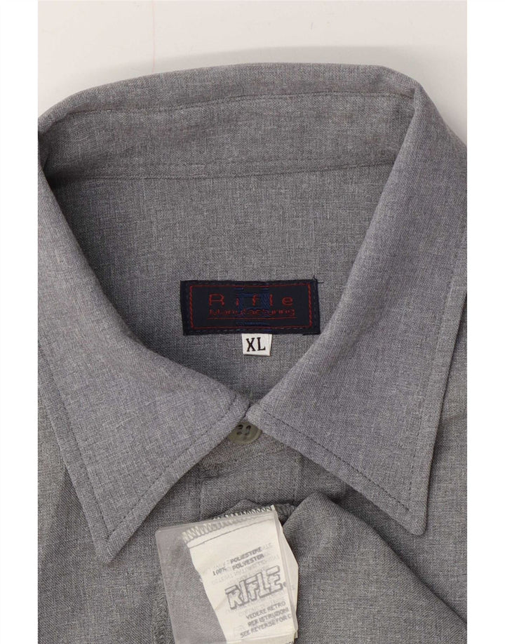 Camicia da uomo Rifle XL Poliestere grigio