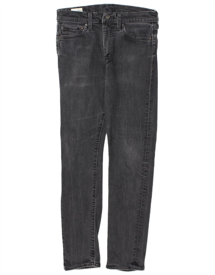 Jeans slim da uomo Levi's W33 L32 cotone grigio