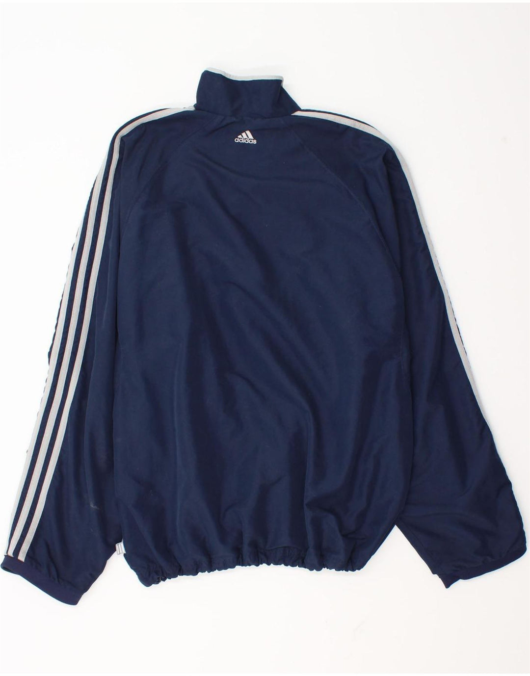 Top da tuta Adidas da uomo con grafica pullover UK 40/42 medio blu navy