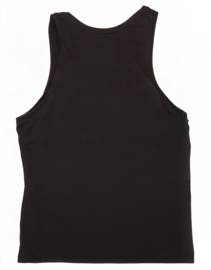 Canotta grafica da uomo Guess, cotone medio nero
