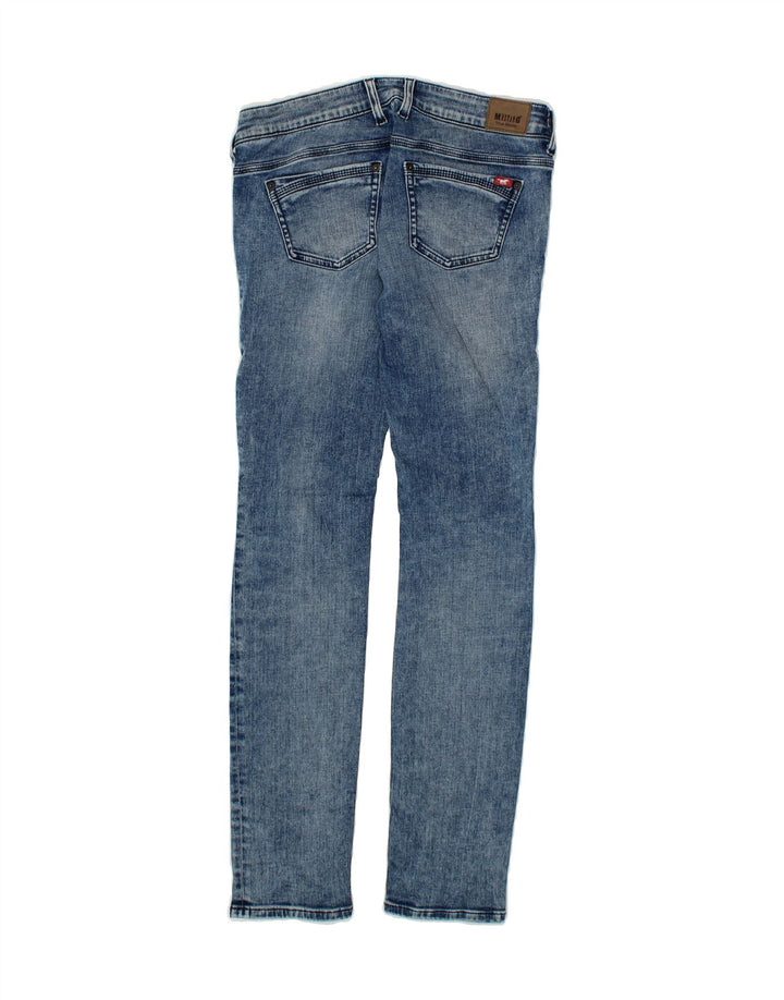 MUSTANG Womens Skinny Jeans W28 L32 Blue Cotton Vintage Mustang and Second-Hand Mustang from Messina Hembry 