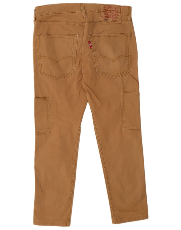 Levi's Pantaloni cargo skinny Hi-Ball da uomo W30 L26 Marrone Cotone