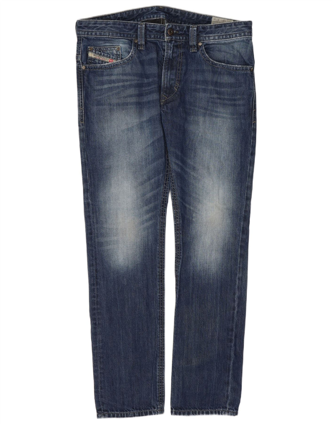 Jeans skinny slim Thavar da uomo Diesel W32 L30 cotone blu