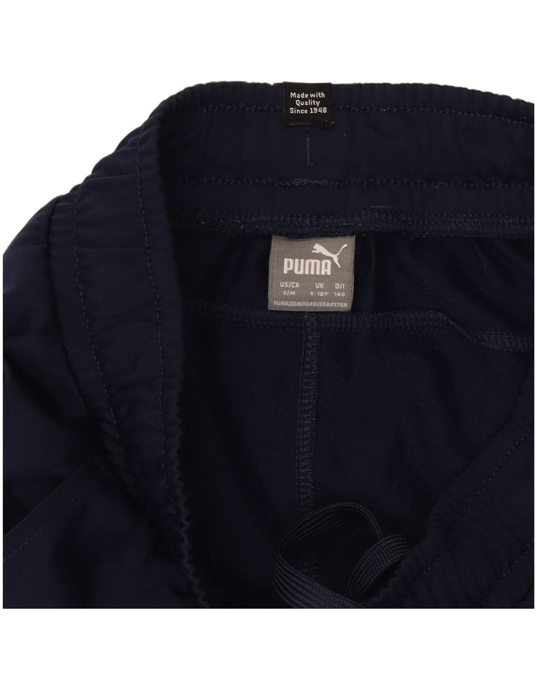 Pantaloni da tuta da ragazzo PUMA Joggers 9-10 anni in poliestere blu navy