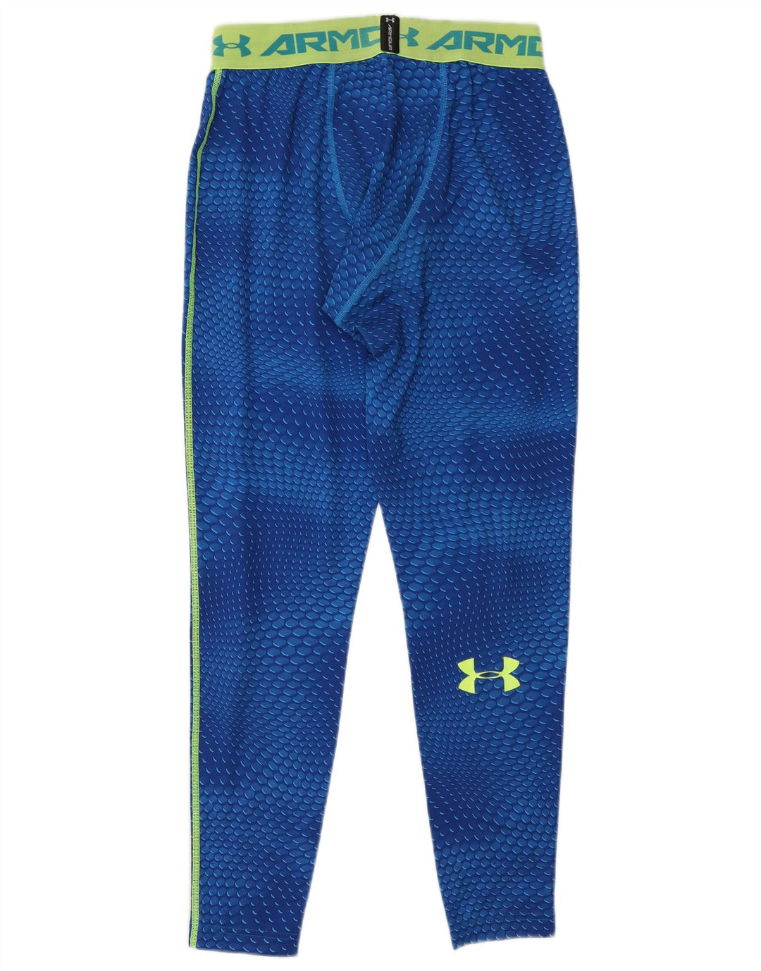 Leggings grafici da donna UNDER ARMOUR Heat Gear UK 14 Large Blue geometrico
