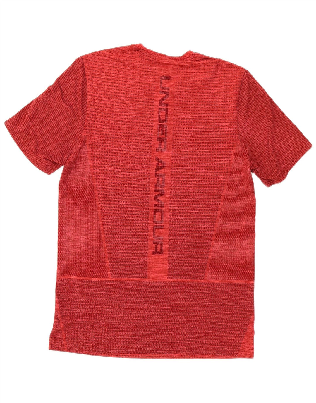 T-shirt grafica da uomo UNDER ARMOUR Top rosso medio chiazzato