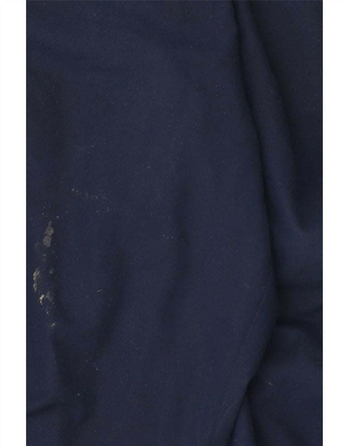 Pantaloni da tuta da uomo Adidas Joggers medi in poliestere blu navy