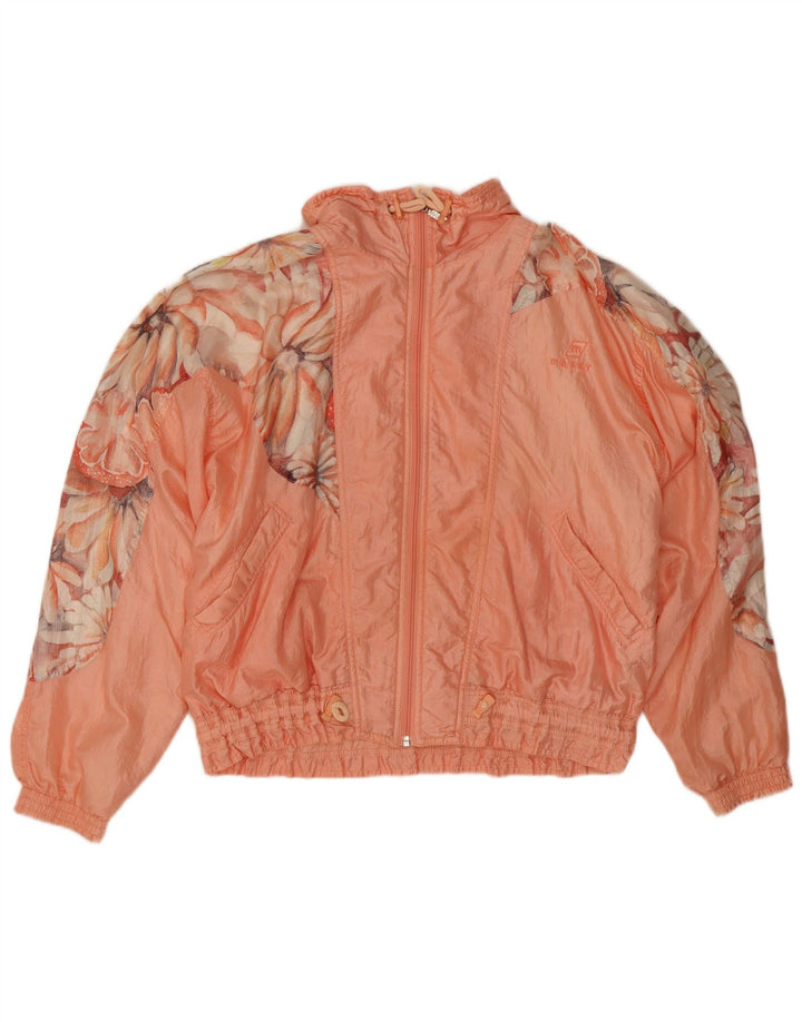 Giacca da tuta oversize da donna Maser M UK 12 Rosa medio floreale