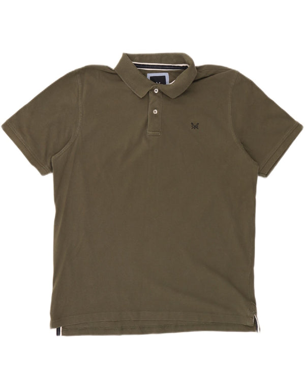 Crew Clothing Polo da uomo XL in cotone kaki