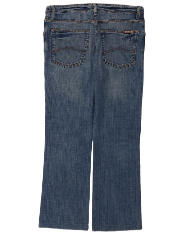 Jeans dritti da donna Marlboro Classics W33 L28 cotone blu