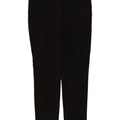 Pantaloni chino slim da donna Zara medi W28 L27 viscosa maculata nera