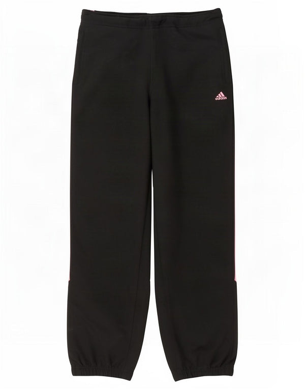 Pantaloni da tuta da donna Adidas Joggers UK 16 Large Nero Poliestere
