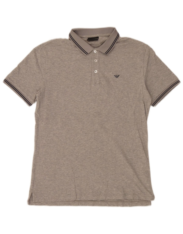 Polo Uomo Emporio Armani Large Grigio Cotone
