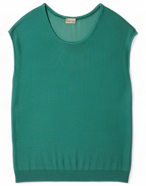 Atelier Womens Vest Tank Top UK 18 XL Green