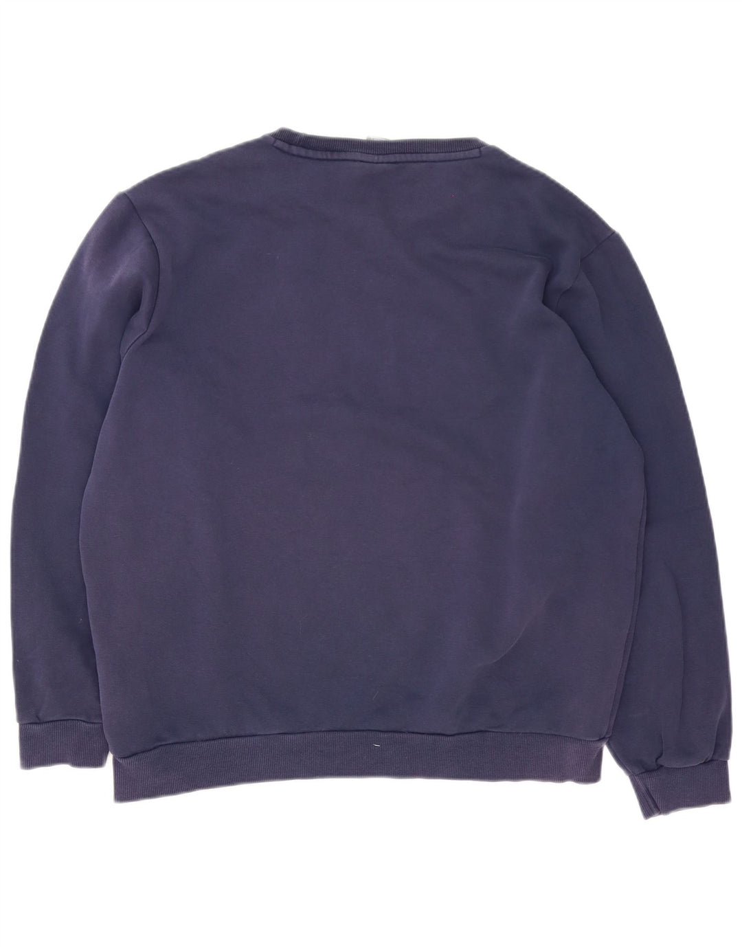 Felpa grafica da uomo Puma Maglione grande in cotone blu navy