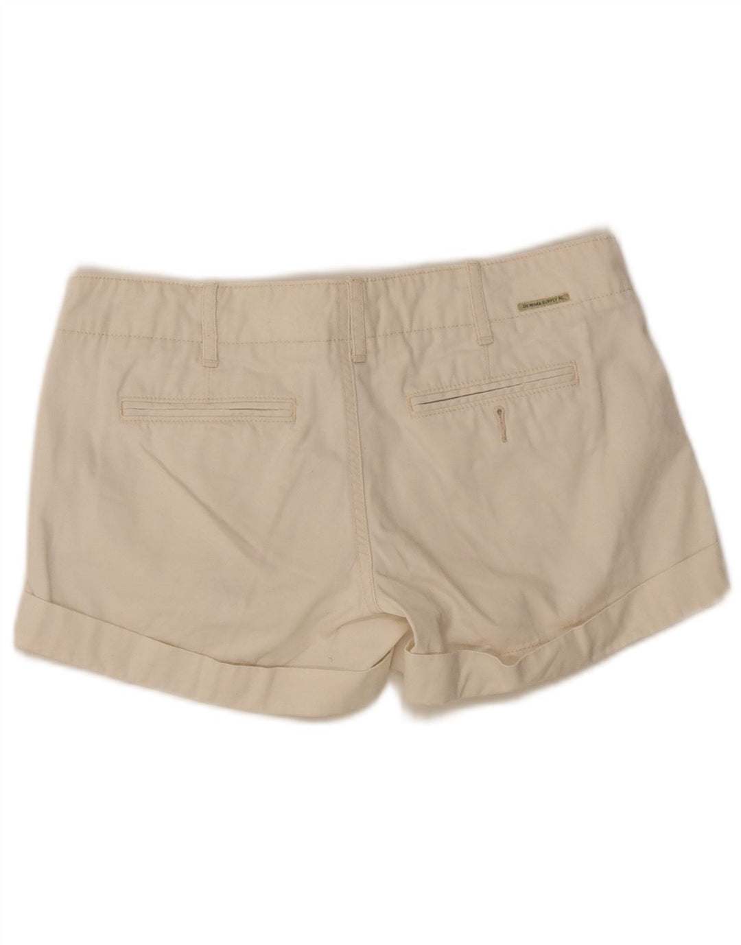 Pantaloncini chino da donna Ralph Lauren W27 piccoli in cotone bianco