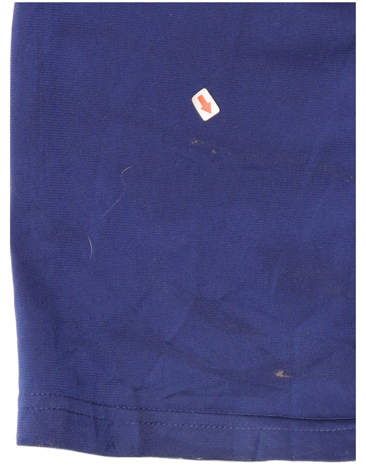 Pantaloni della tuta da ragazzo Adidas 13-14 anni in poliestere blu navy