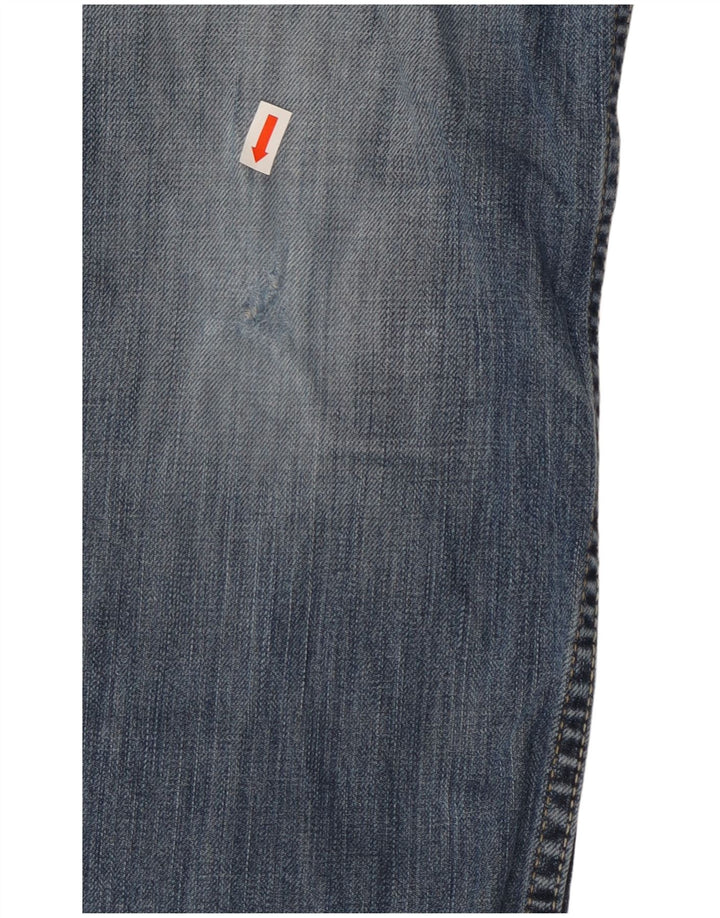 Jeans dritti da uomo Levi's W32 L30 in cotone blu