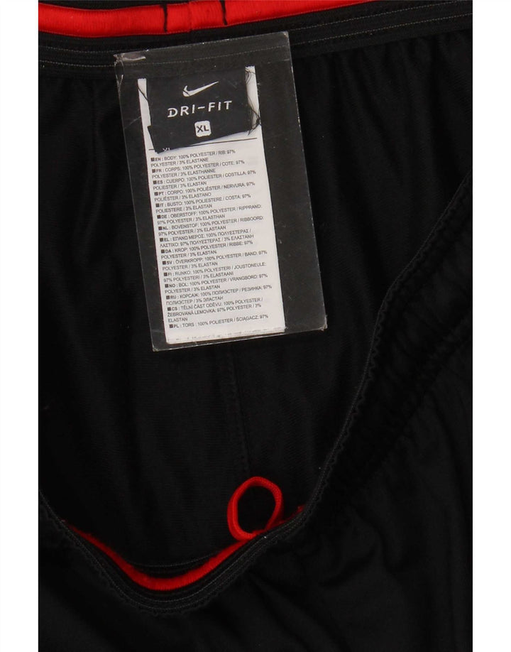 Pantaloni da tuta Nike Dri Fit da uomo XL Poliestere color block nero