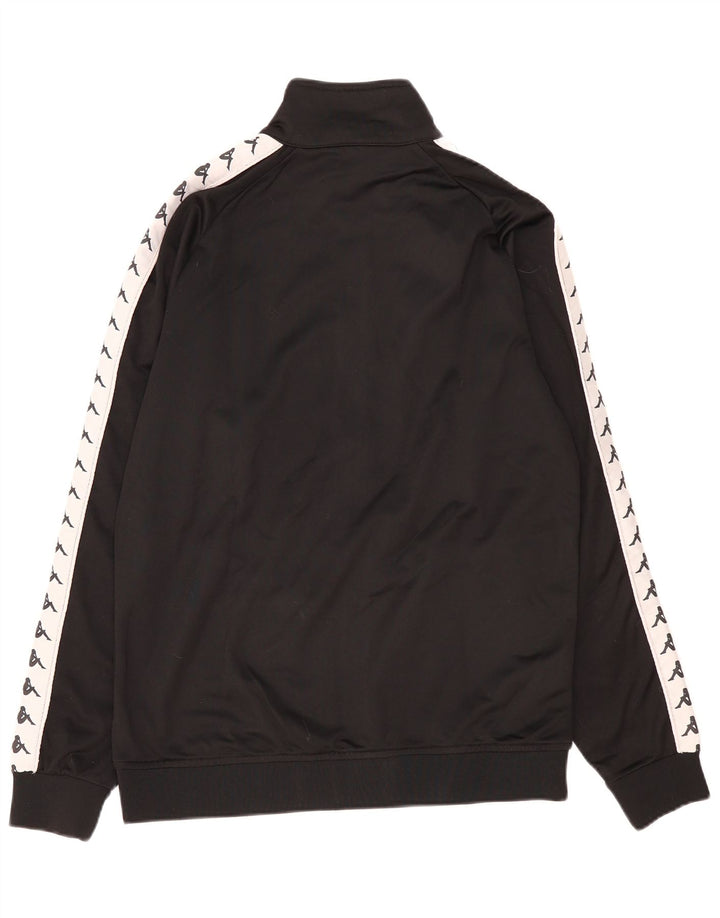 Giacca da ginnastica da uomo con grafica Kappa XL Black Colourblock