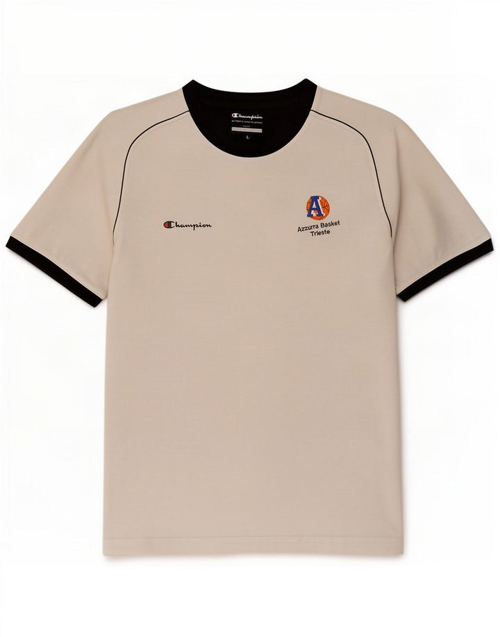 T-shirt da uomo Champion Top grande in cotone bianco