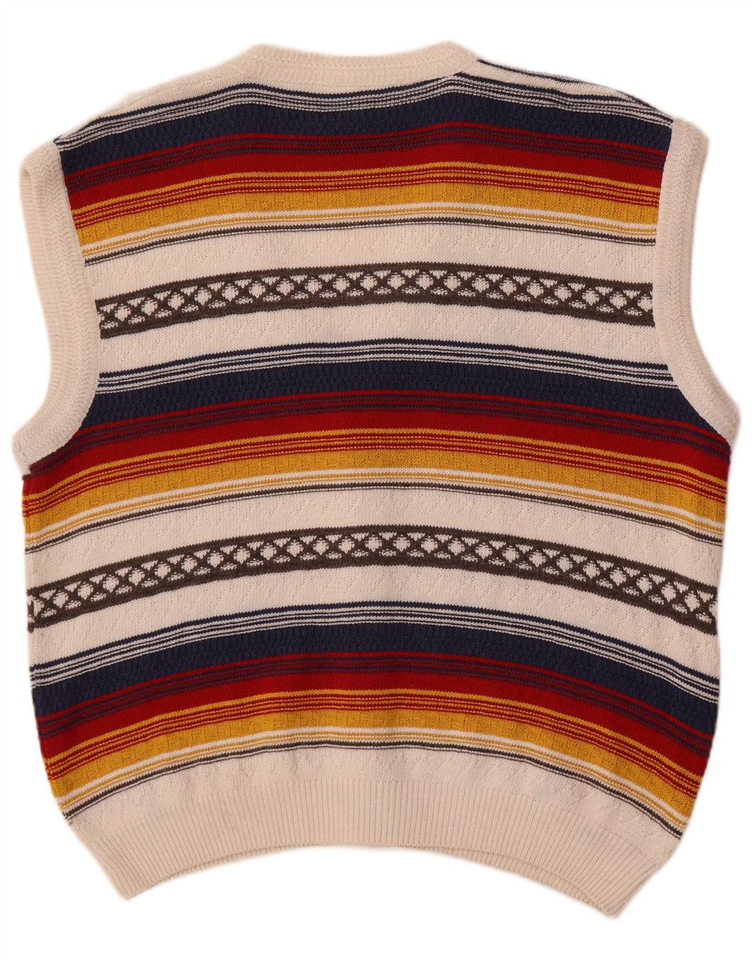 Maglione cardigan da uomo San Marco IT 50 medio a righe multicolore