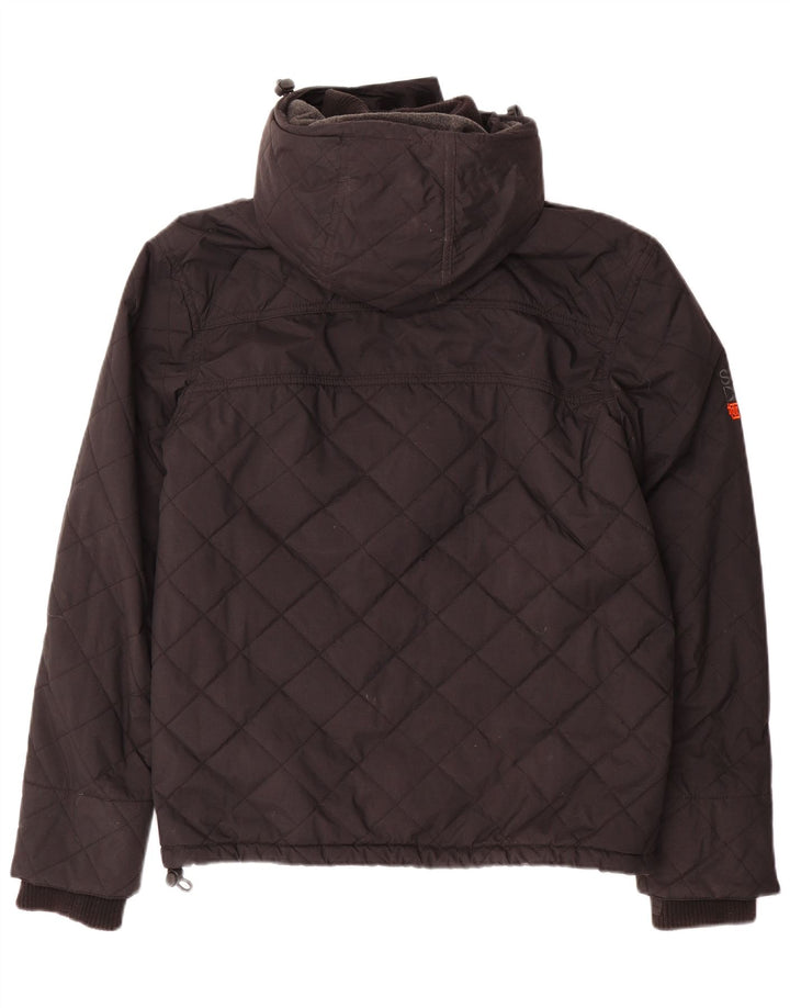 Giacca a vento grafica da donna Superdry Windcheater UK 14 media nera