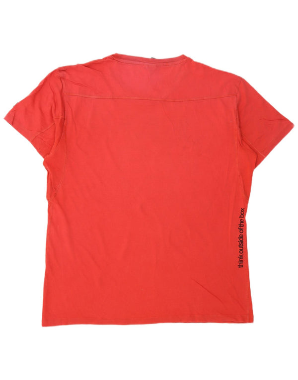 Maglietta grafica da uomo Jack & Jones Top XL Rossa