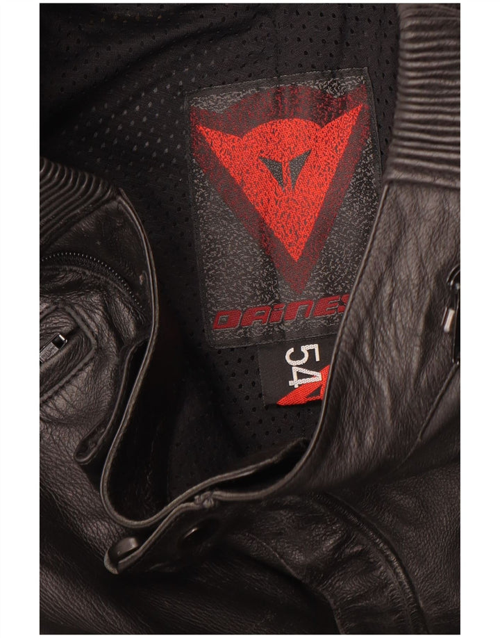 Pantaloni Moto Racer in pelle da uomo Dainese EU 54 Large W32 L30 Nero