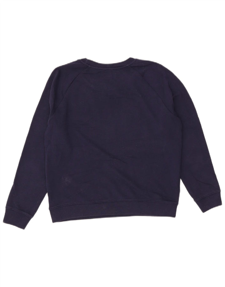 Levi's Donna Felpa Oversize con Grafica Maglione UK 10 Small Blu Navy