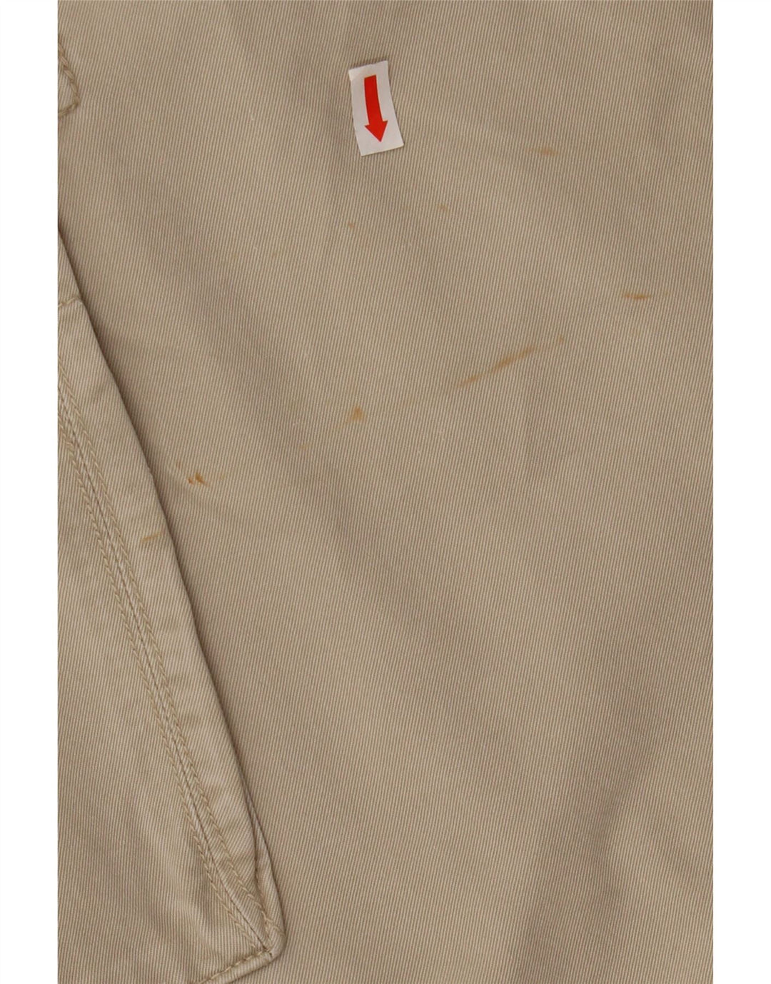 Pantaloni cargo dritti da donna XDYE EU 42 Large W34 L31 Beige