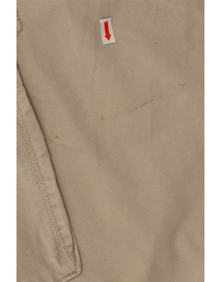 Pantaloni cargo dritti da donna XDYE EU 42 Large W34 L31 Beige