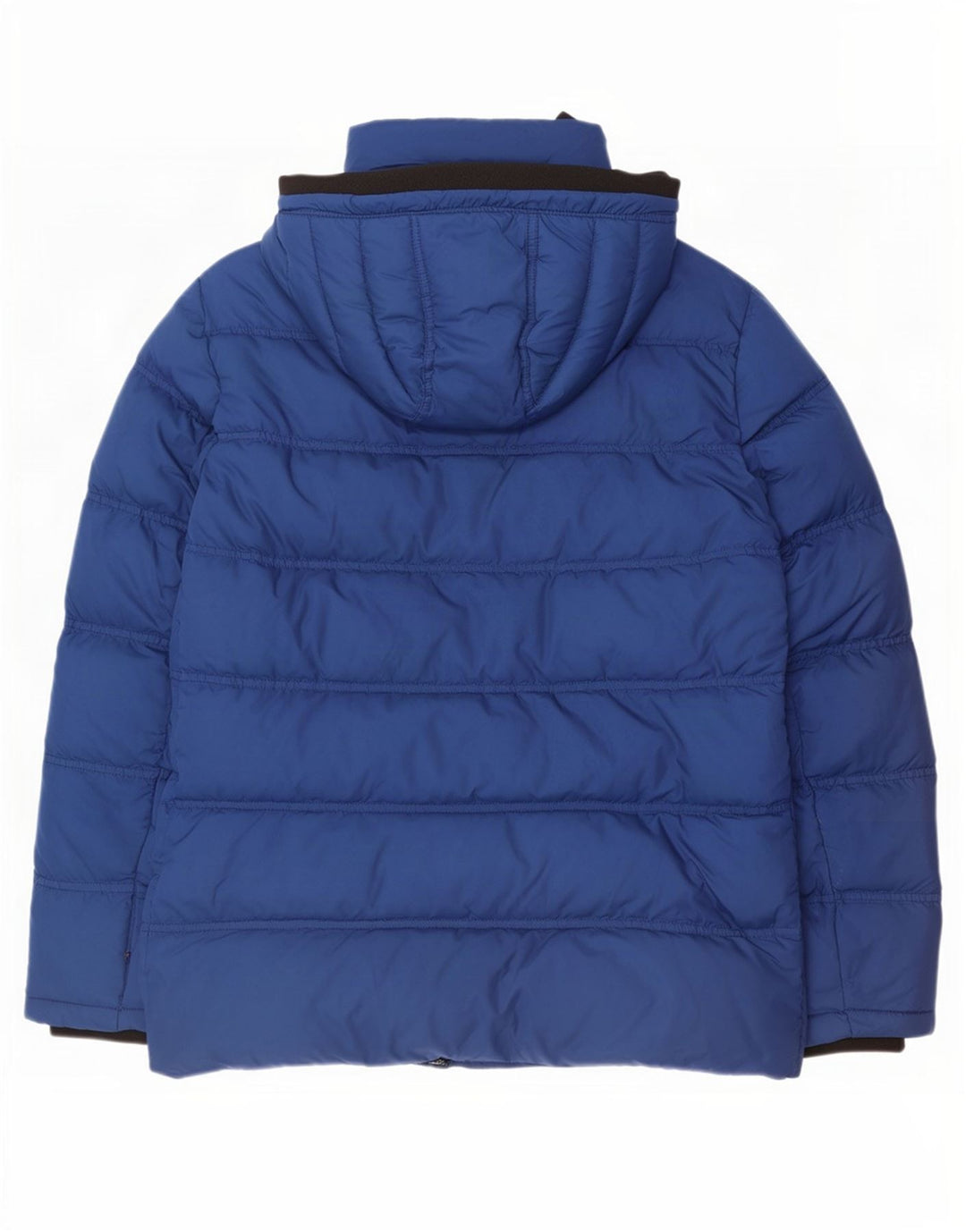 Giacca imbottita con cappuccio da uomo Tommy Hilfiger UK 40 Large Blu Poliestere