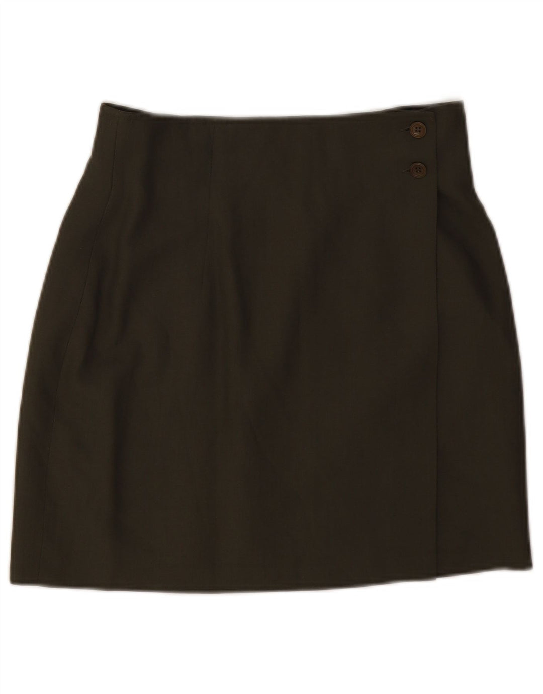 Gonna a portafoglio da donna Sisley W28 media viscosa kaki