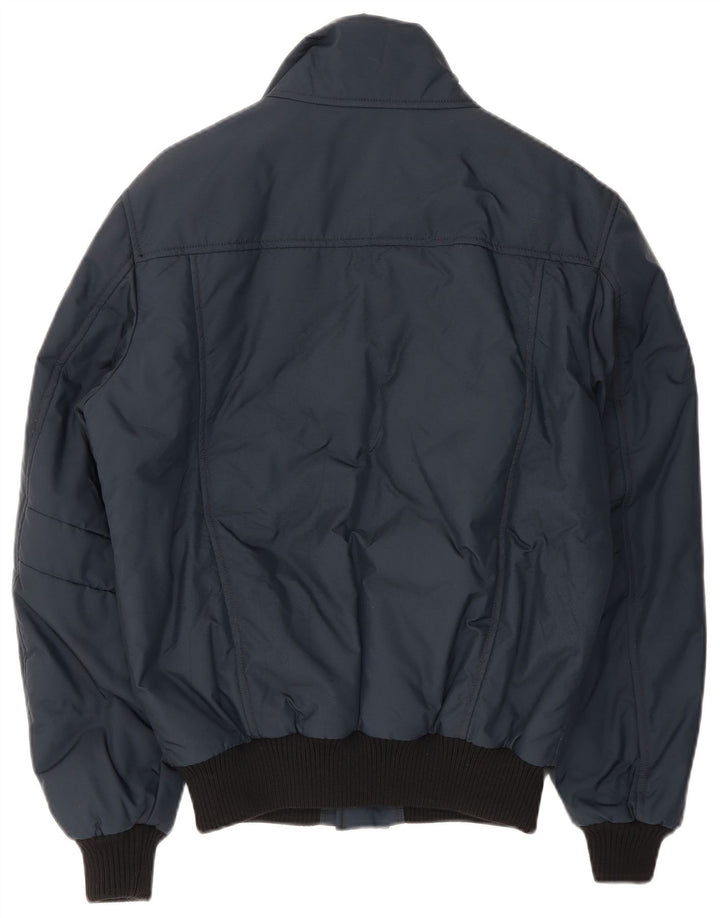 Giubbotto bomber da uomo Refrigiwear UK 40 Large blu navy color block in poliammide