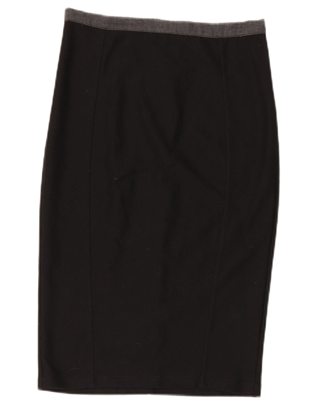 Gonna a tubino da donna Topshop UK 10 piccola W28 poliestere nero