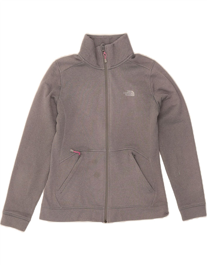 THE NORTH FACE Womens Fleece Jacket UK 12 Medium Grey Polyester Vintage The North Face and Second-Hand The North Face from Messina Hembry 