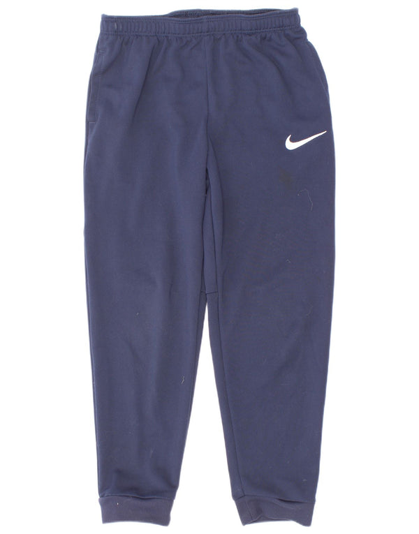 Pantaloni da tuta Nike da ragazzo Dri Fit Joggers 6-7 anni Large Blu Navy