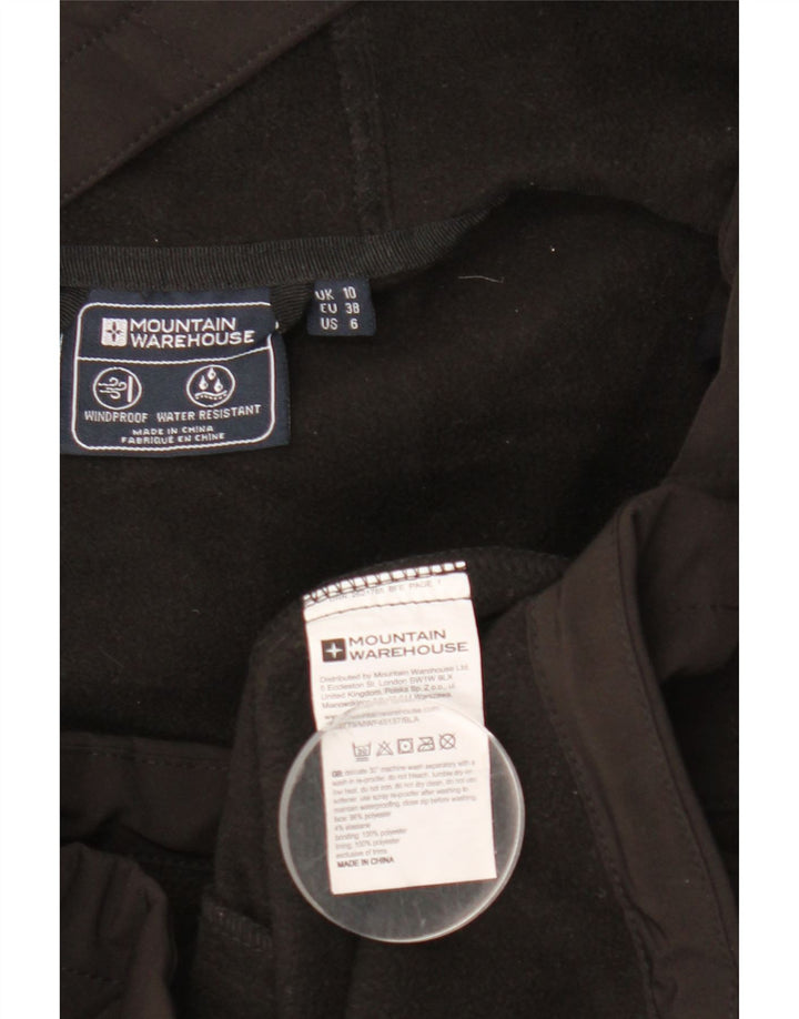 Giacca a vento con cappuccio da donna Mountain Warehouse UK 10 Small Nera