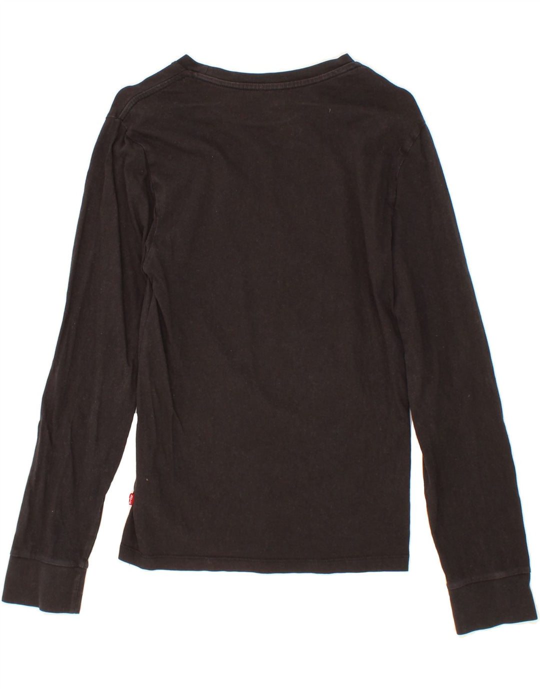 LEVI'S Mens Graphic Top Long Sleeve 2XS Black Cotton Vintage Levi's and Second-Hand Levi's from Messina Hembry 