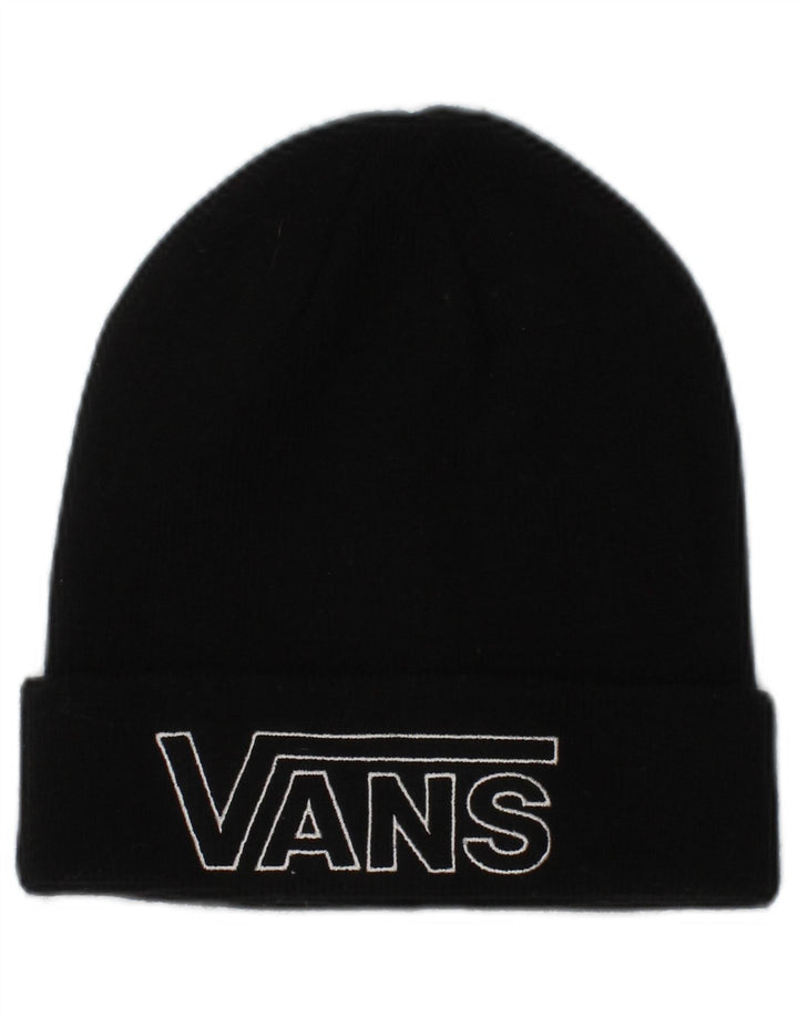 Berretto in maglia grafica da uomo di Vans, taglia unica, in acrilico nero