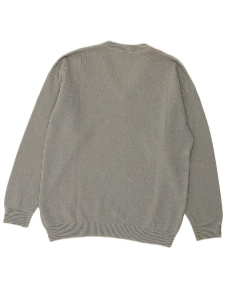 Maglione da uomo con scollo a V Lacoste taglia 3 piccolo in lana verde