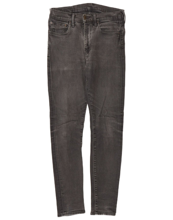 Levi's Donna 519 Extreme Skinny Jeans W30 L32 Cotone Grigio