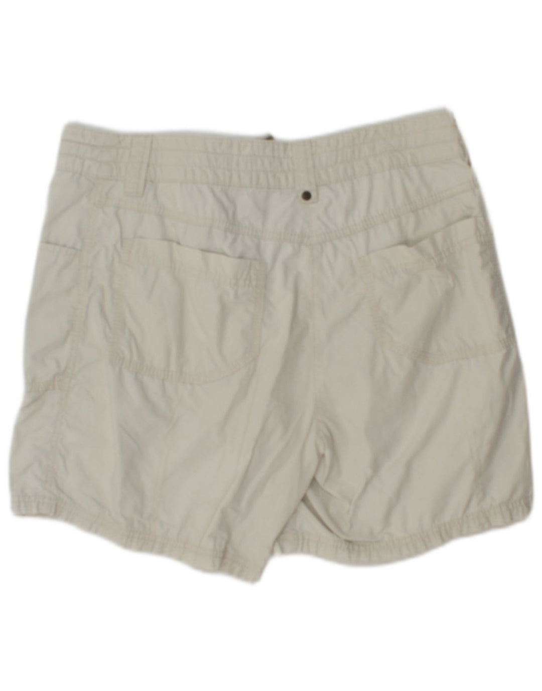 Pantaloncini cargo da donna Marks & Spencer UK 12 medi W30 cotone beige