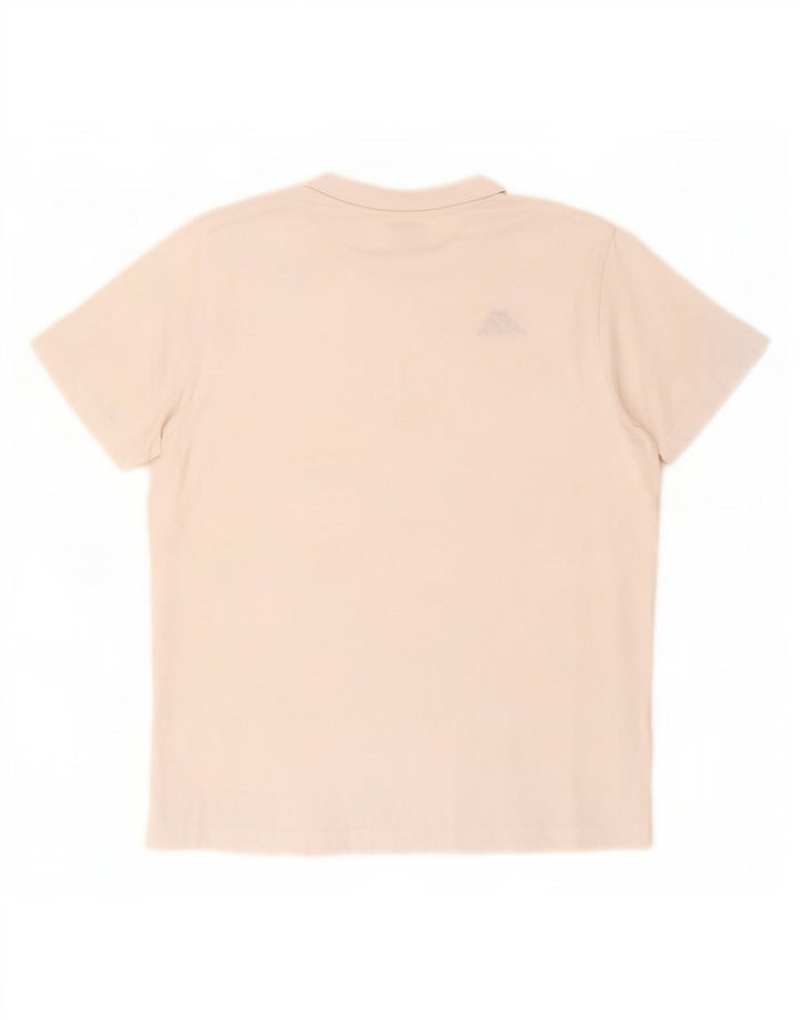 T-shirt uomo Kappa Top Large in cotone bianco