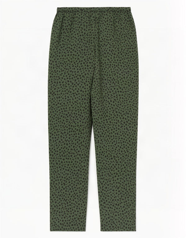 Pantaloni casual da donna Marks & Spencer UK 12 medi W30 L28 verde