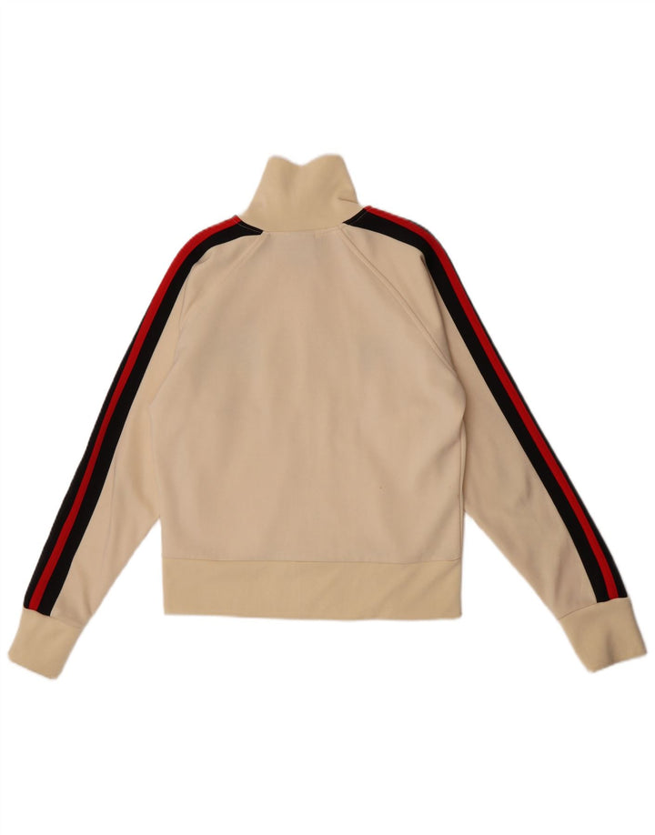 Giacca da ginnastica da donna con grafica corta Freddy UK 14 Beige medio