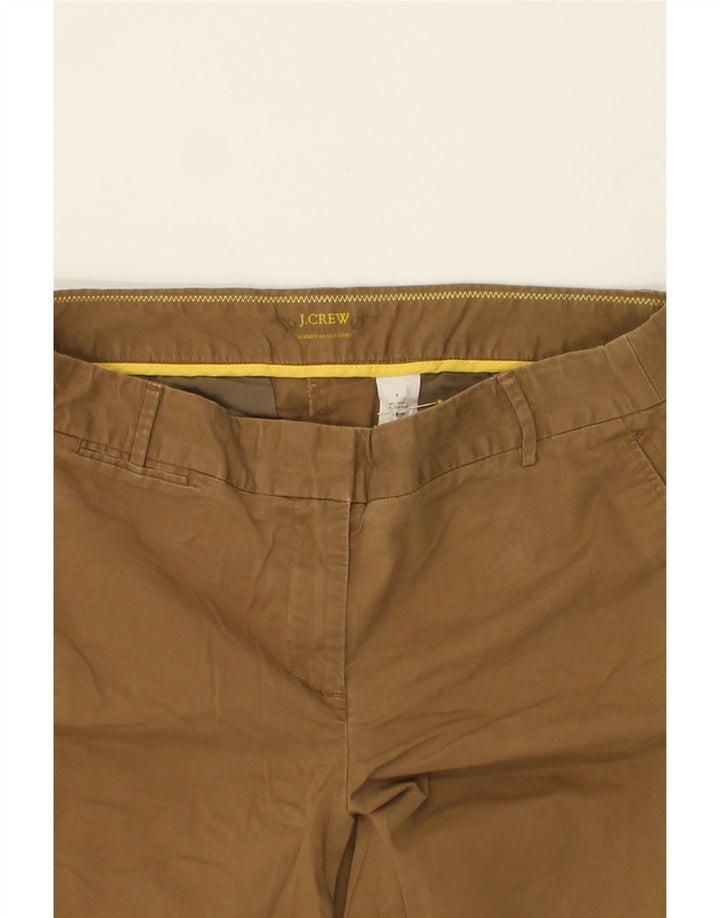 J. CREW Womens Chino Shorts US 8 Medium W32  Brown Cotton Vintage J. Crew and Second-Hand J. Crew from Messina Hembry 