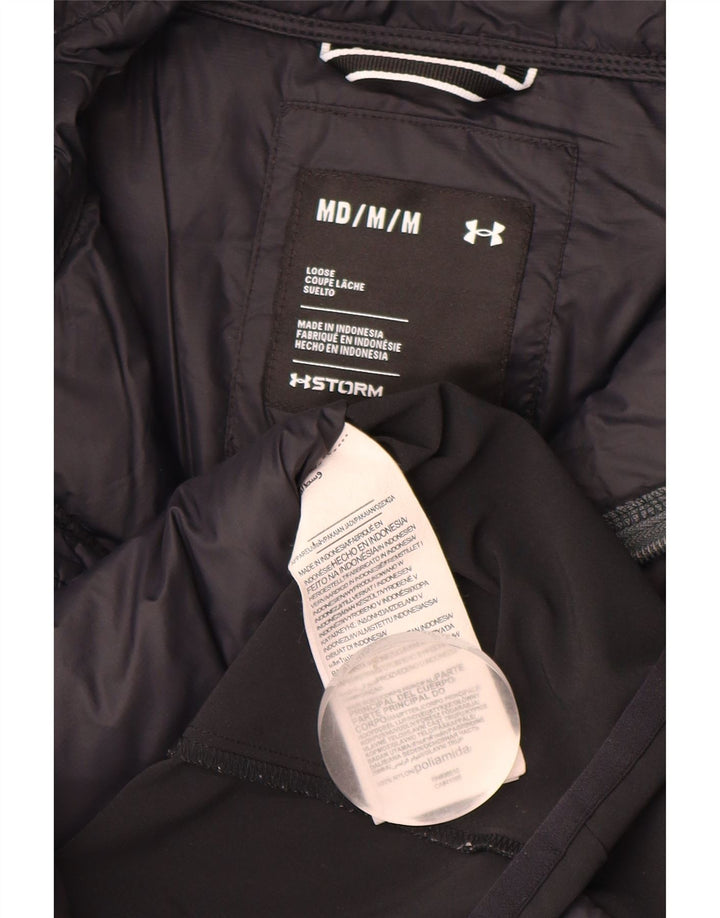 Giacca imbottita grafica da uomo Under Armour UK 38 Medium Navy Blue Colourblock